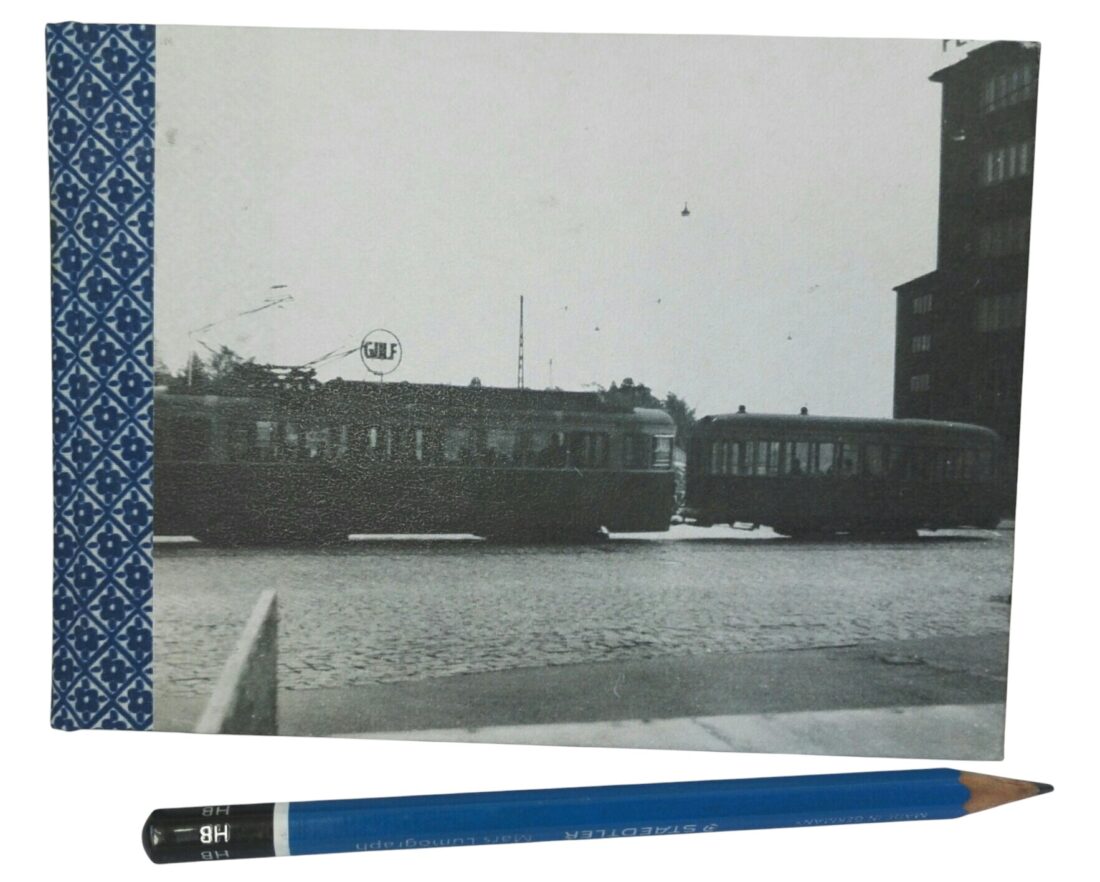 Blank Berlin Books -muistikirja Raitiovaunu
